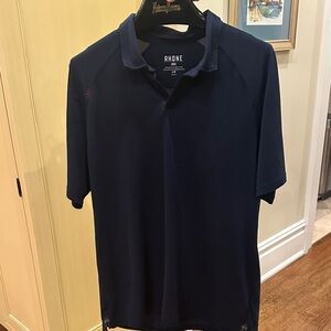 Rhone Men's Deep Blue Polo Shirt